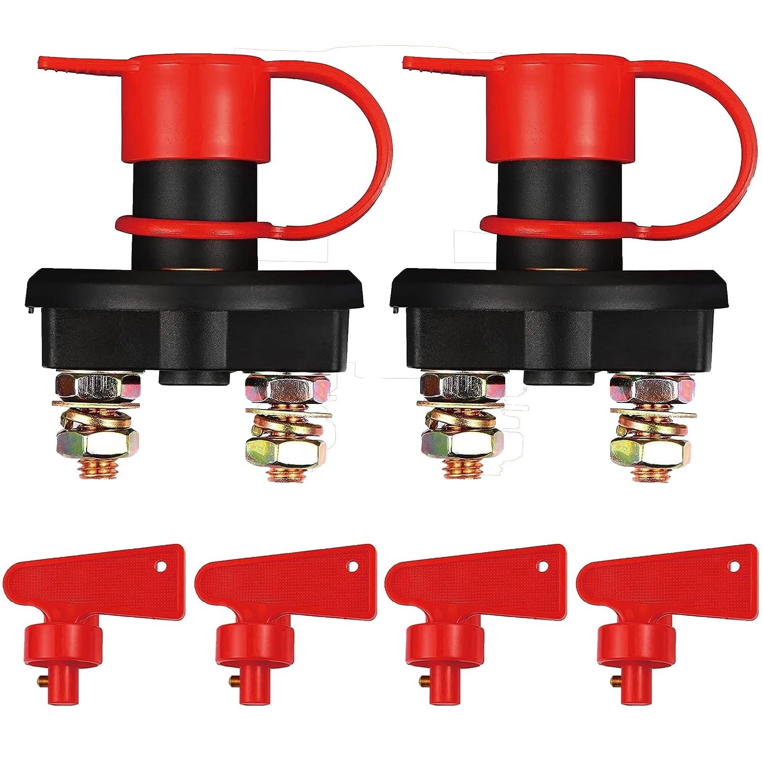 2x Accu Scheidingsschakelaar DC 12-24V (Marine/Auto) - 32% Korting!