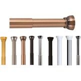 Uittrekbare Douchegordijnroede (75-125 cm) - Zonder Boren - Aluminium Koperbruin - 28% Korting
