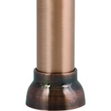 Uittrekbare Douchegordijnroede (75-125 cm) - Zonder Boren - Aluminium Koperbruin - 28% Korting
