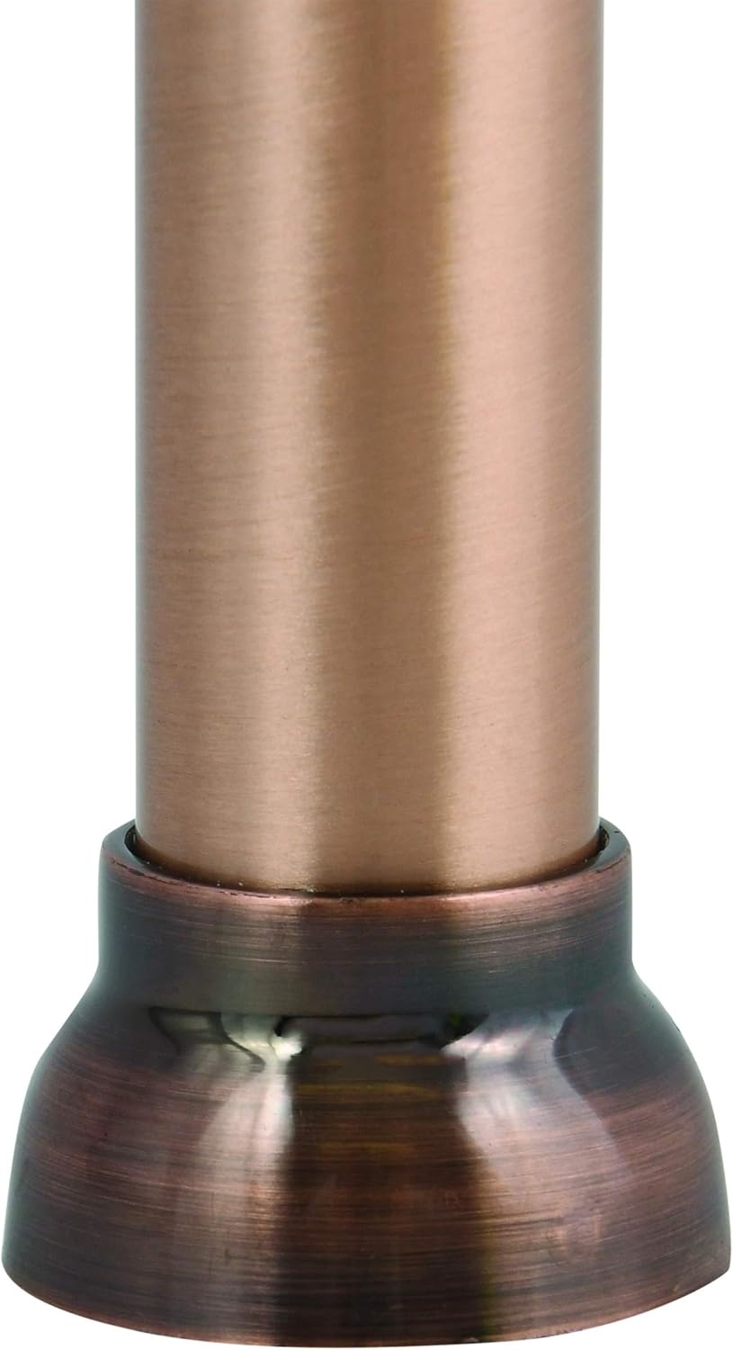Uittrekbare Douchegordijnroede (75-125 cm) - Zonder Boren - Aluminium Koperbruin - 28% Korting