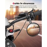 Universele Motor Stuurlenspiegel Set (2 stuks) - E24 Gecertificeerd