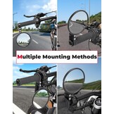 Universele Motor Stuurlenspiegel Set (2 stuks) - E24 Gecertificeerd