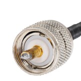 Coaxkabel set 30cm RG58 | 2x PL-259 | 50 Ohm | 73% korting