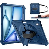 iPad Air 13 inch (2024) Hoes Blauw - 72% Korting!