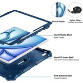 iPad Air 13 inch (2024) Hoes Blauw - 72% Korting!