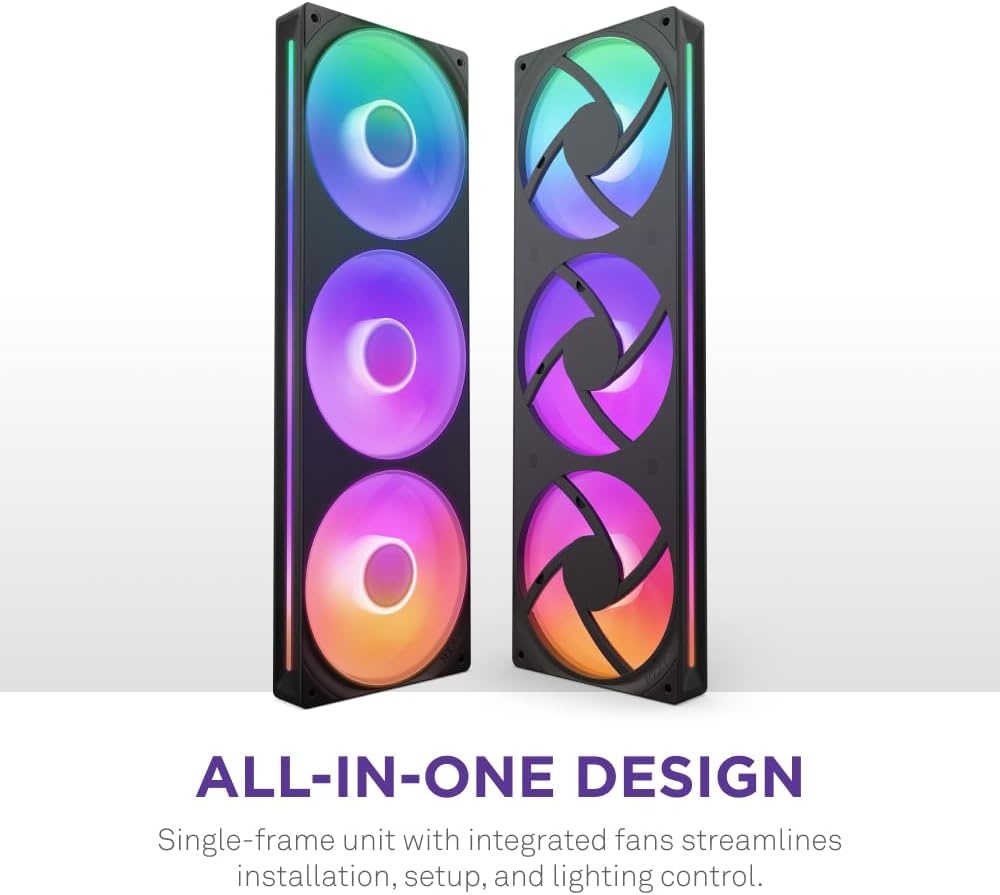 360mm Behuizingsventilator Unit met 3x RGB Fans - 29% Korting