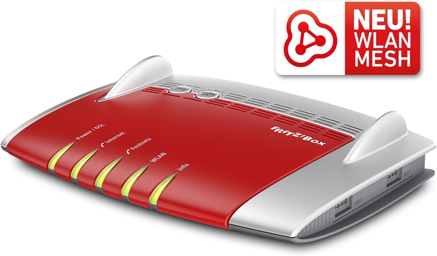 FRITZ!Box 7490 Router: Mesh WiFi, VDSL/ADSL, 30% Korting