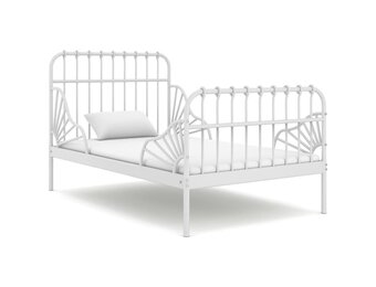 Verlengbaar Metalen Bedframe Wit - 35% Korting