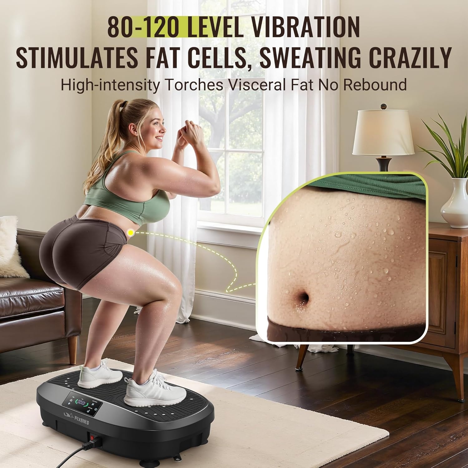 Vibratieplaat - 120 Snelheden - Full-body Workout met Korting