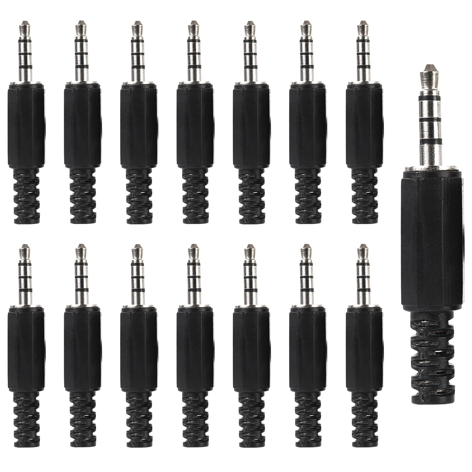 15x 3.5mm TRRS Audio Pluggen - Reparatie Koptelefoons & Microfoons