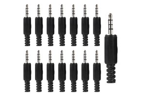 15x 3.5mm TRRS Vervangpluggen Koptelefoon Reparatie - 73% Korting!