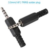 15x 3.5mm TRRS Audio Pluggen - Reparatie Koptelefoons & Microfoons