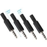 15x 3.5mm TRRS Audio Pluggen - Reparatie Koptelefoons & Microfoons