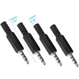 3.5mm TRRS Pluggen (15 stuks) - Reparatie Audiokabels & Koptelefoons