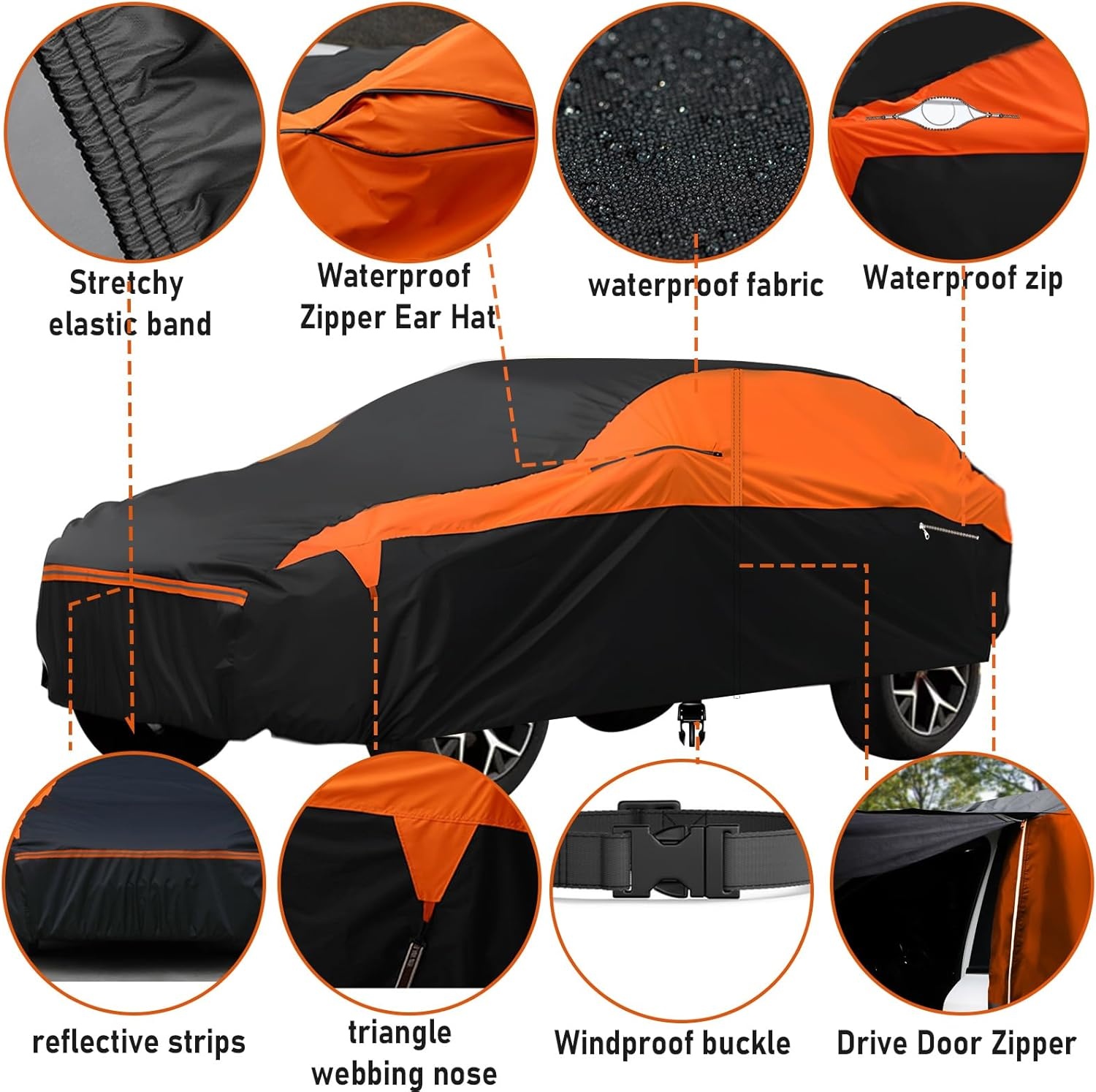 Autohoes Peugeot 208 (2020-2024) - 6 Lagen Waterdicht & Ademend - 34% Korting