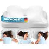 Ergonomisch Nekkussen: Memory Foam, Grijs - 34% Korting!
