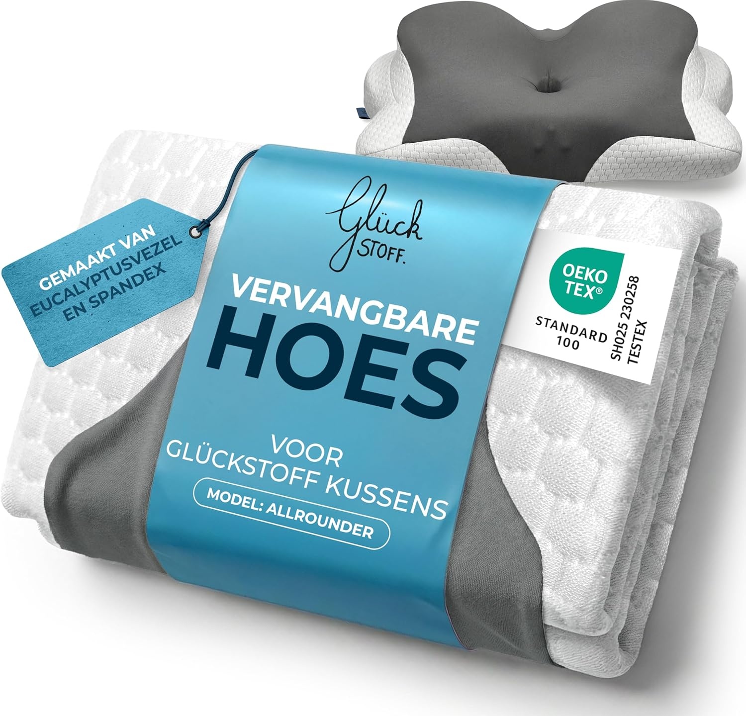 Ergonomisch Nekkussen: Memory Foam, Grijs - 34% Korting!