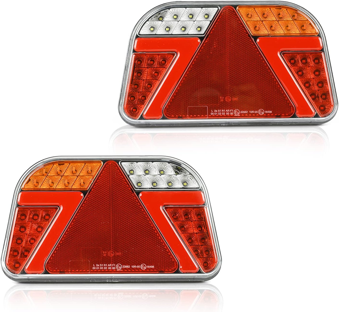 Draadloze LED Aanhanger Verlichting 12V, Magnetisch, E11 Goedgekeurd, 34% Korting