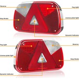 Achterlichten Aanhanger Set Universeel | Halogeen 12V Waterdicht | 33% Korting