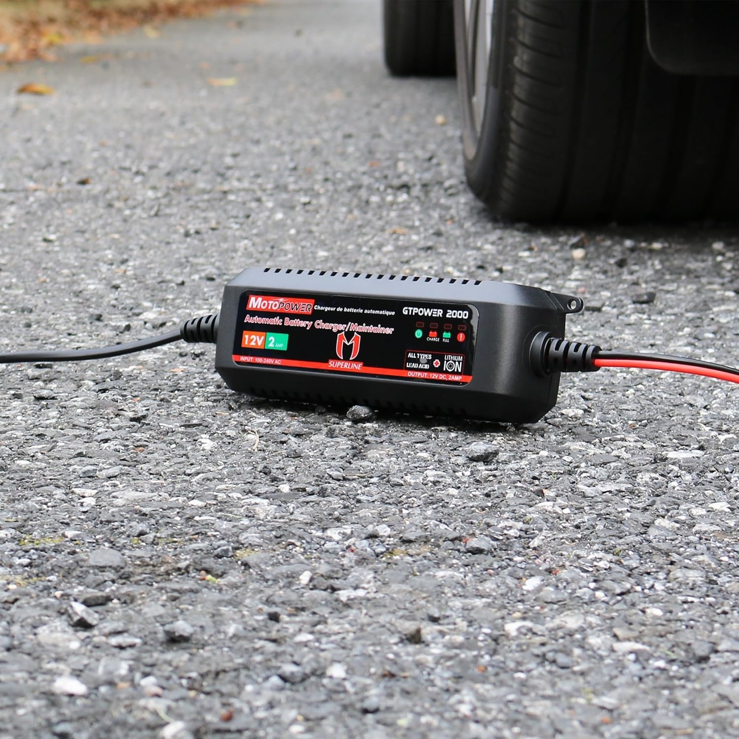 Slimme Acculader 12V 2A: Loodzuur & Lithium Ion | 28% Korting