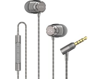 SoundMAGIC E11C Oordopjes met Microfoon - Gunmetal - 33% Korting
