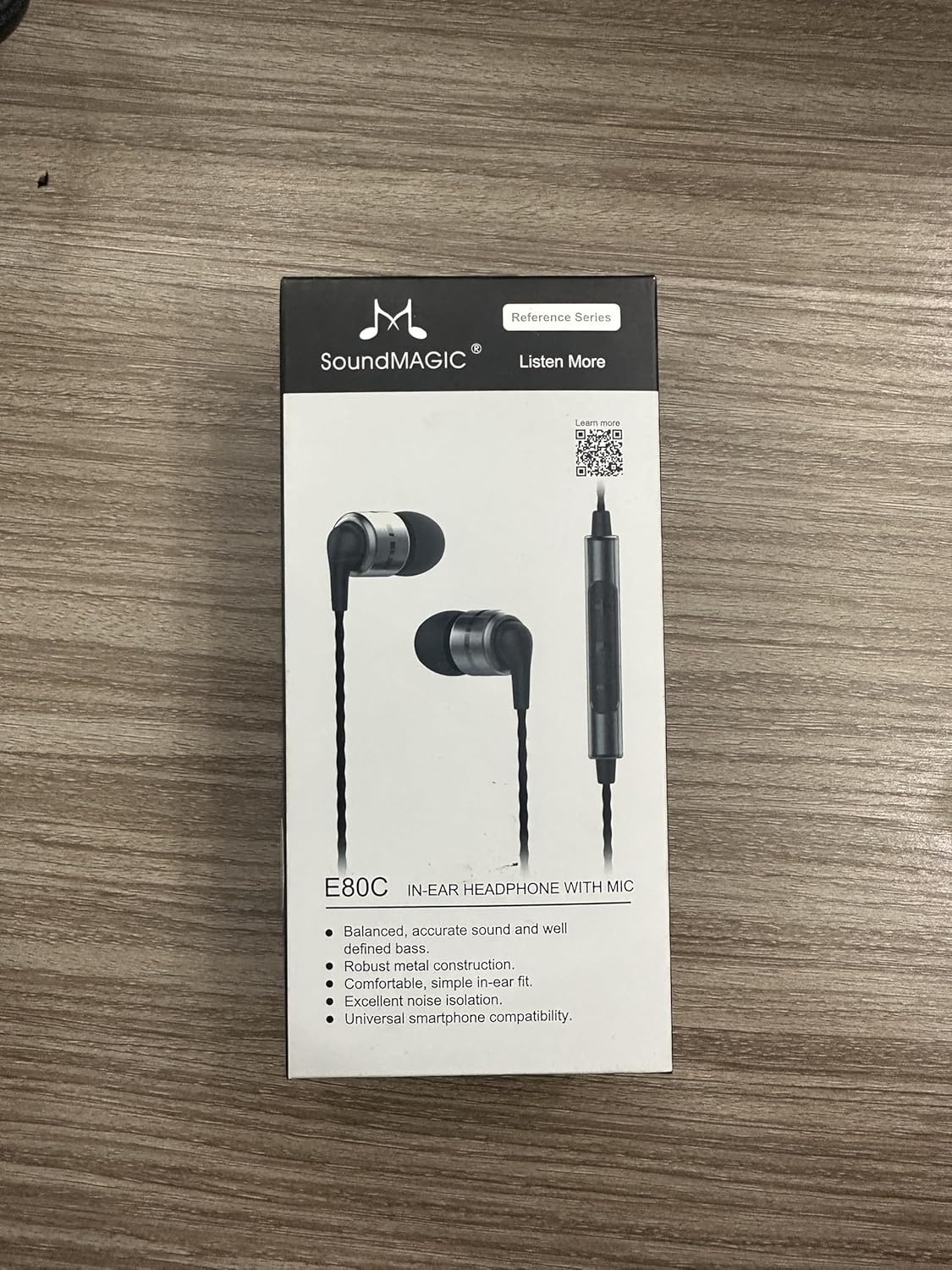 SoundMAGIC Oordopjes - Gunmetal - 28% Korting