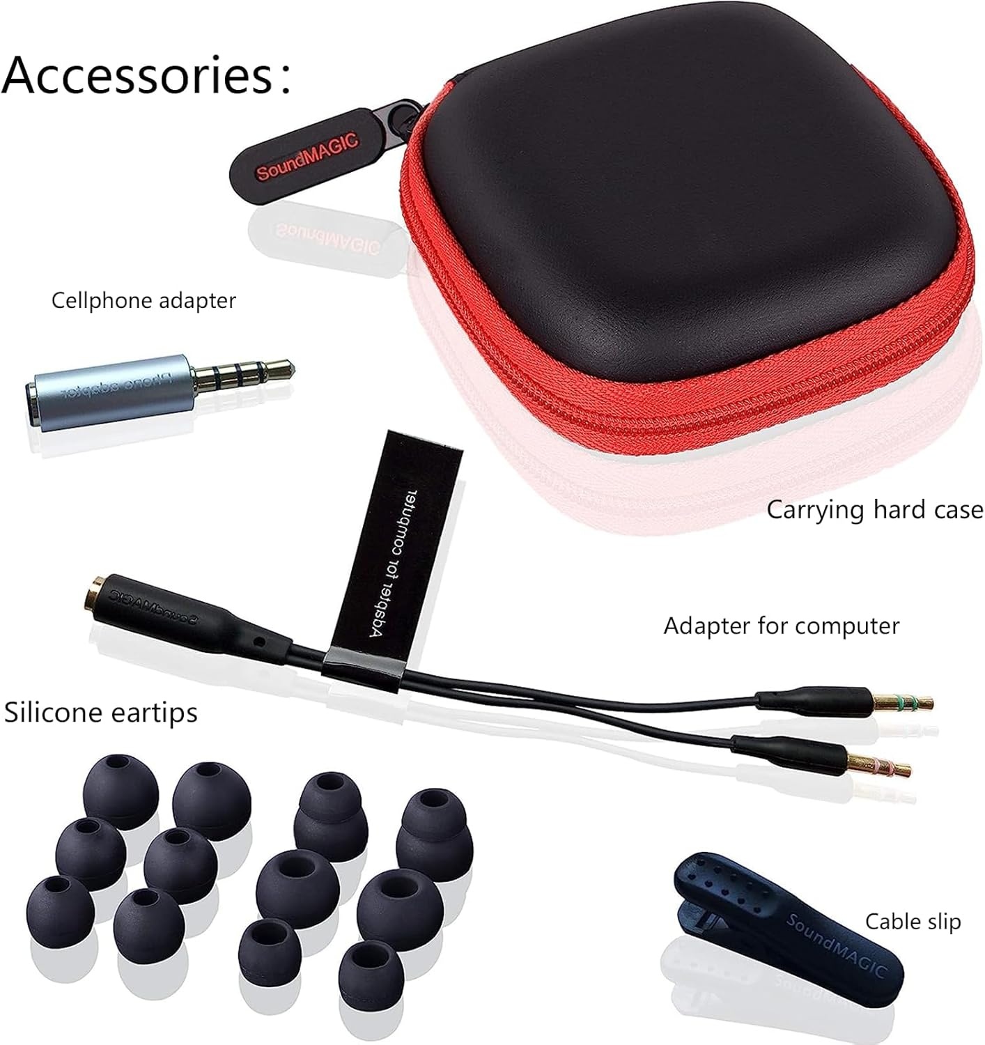 SoundMAGIC Oordopjes - Gunmetal - 28% Korting