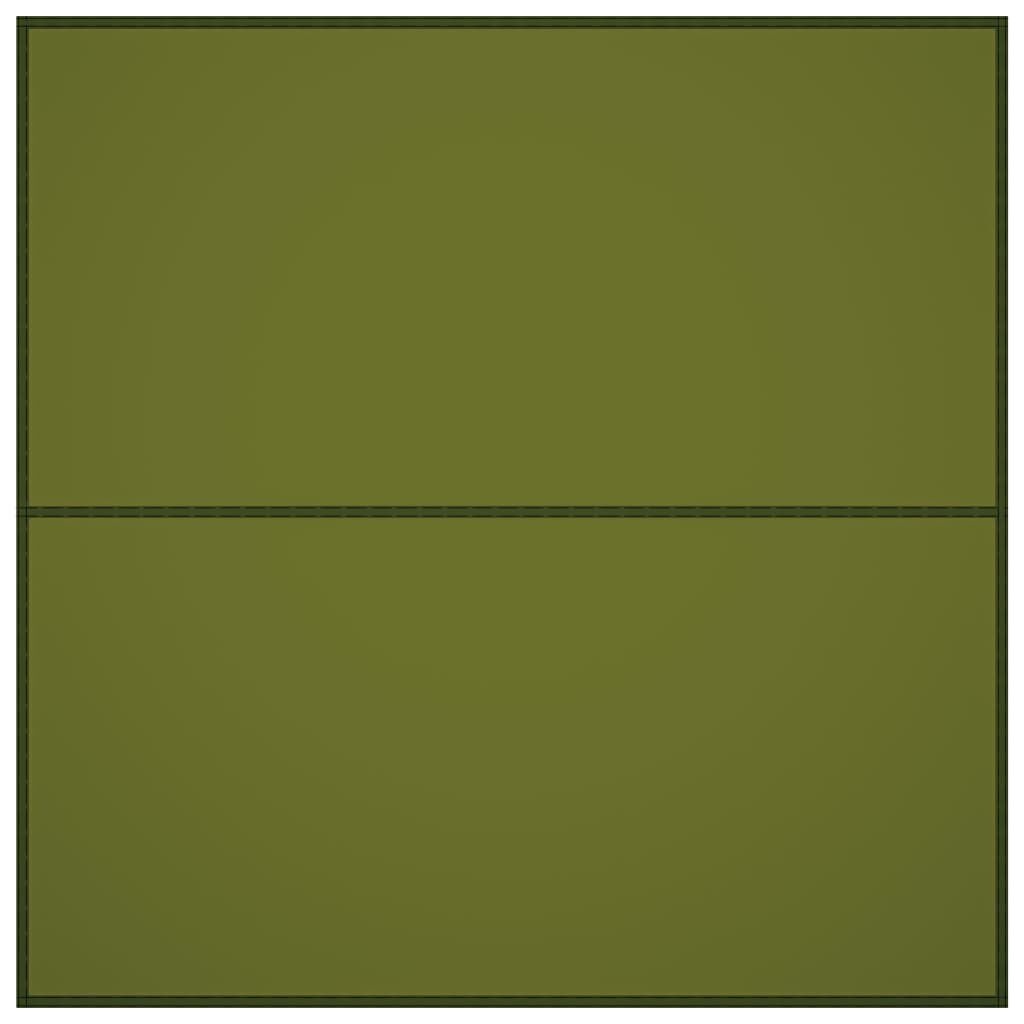 vidaXL Afdekzeil Groen 4x4m - 34% Korting