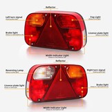 Aanhangerlampen Kit 13-polig 12V met Kabel - 34% Korting!