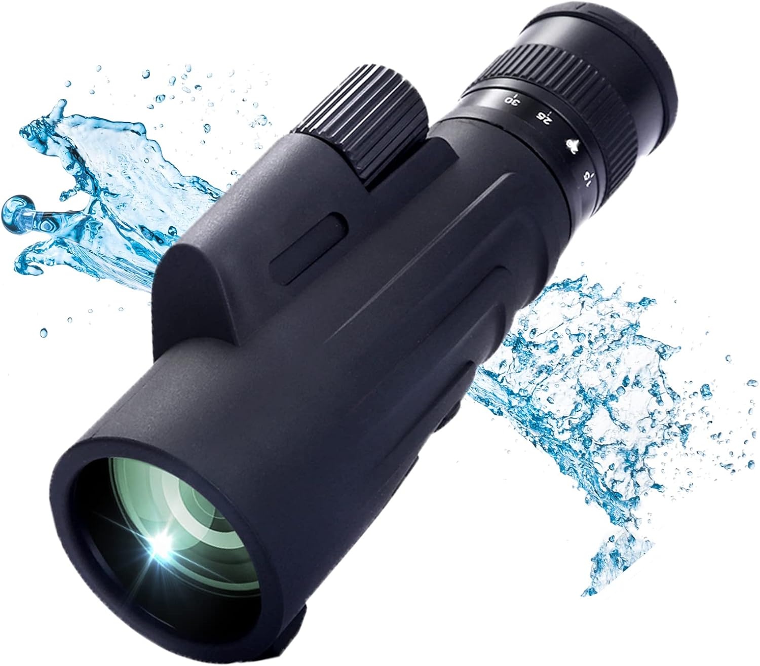 Monoculair met 30% korting: 10-30x50 zoom, waterdicht & statief