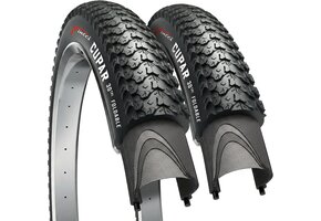 Fincci 26 inch Vouwband voor MTB, Racefiets - 34% Korting