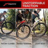 Fincci 26 inch Vouwband voor MTB, Racefiets - 34% Korting