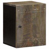 VidaXL Badkamerwandkast 38x33x48 cm Massief Mangohout - 58% Korting!