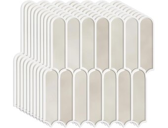 Tegelstickers Beige Grijs 30x30cm (10 stuks) - 33% Korting