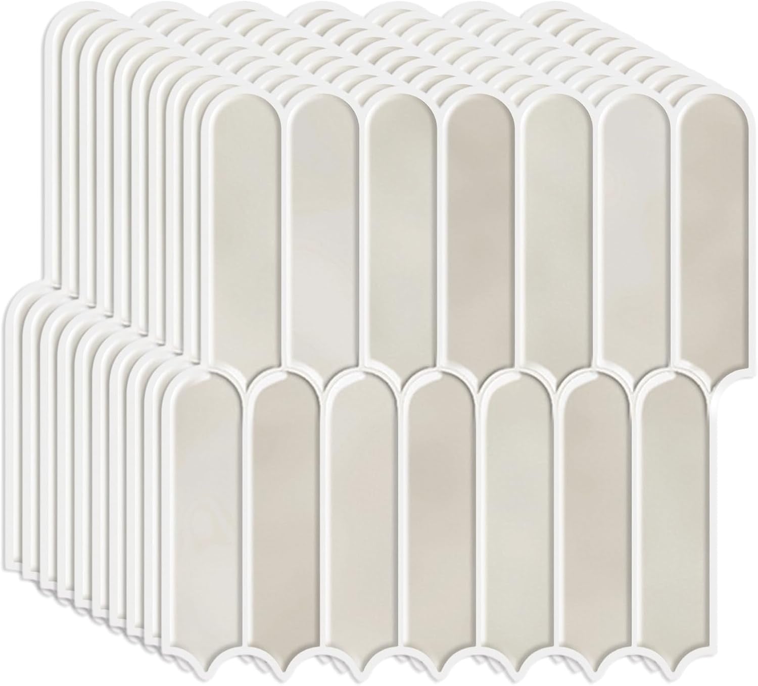 Tegelstickers Beige Grijs 30x30cm (10 stuks) - 33% Korting