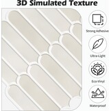 Tegelstickers Beige Grijs 30x30cm (10 stuks) - 33% Korting