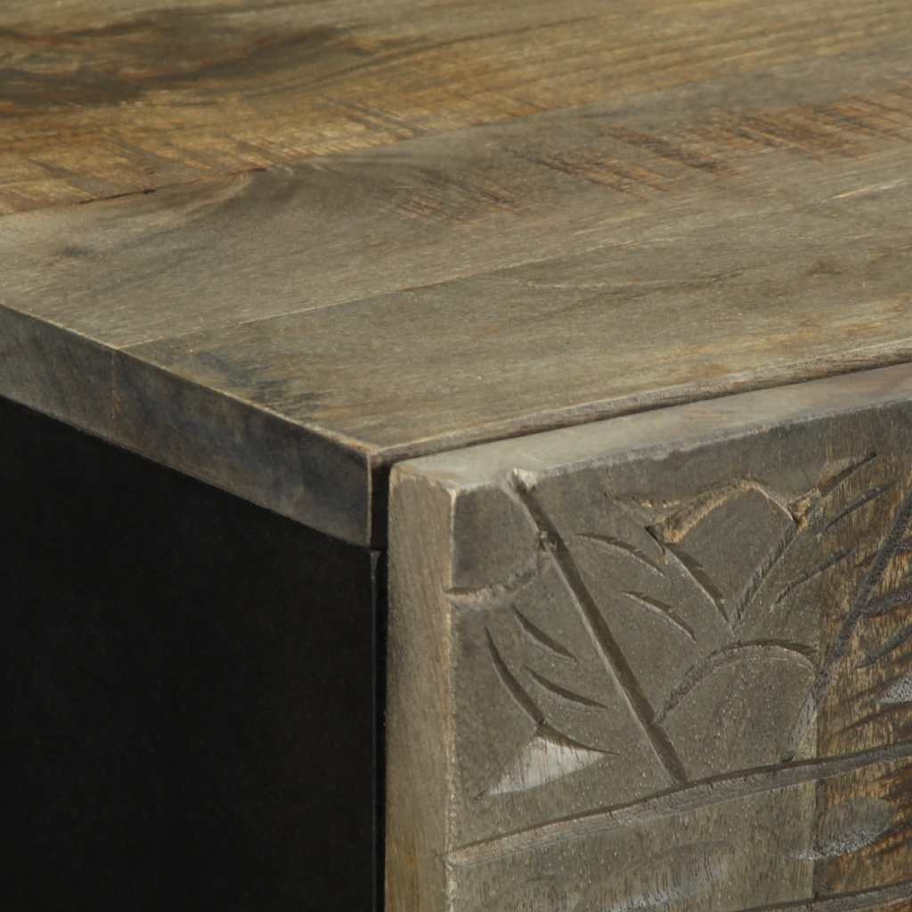 VidaXL Badkamerwandkast 38x33x48 cm Massief Mangohout - 58% Korting!