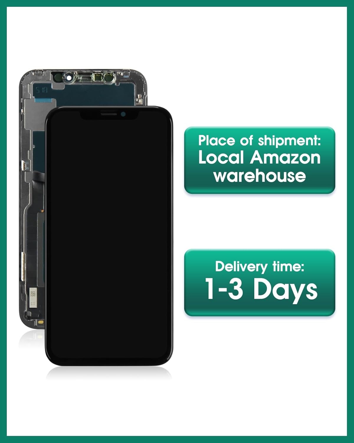 iPhone 11 Pro Scherm Reparatiekit Zwart - 28% Korting