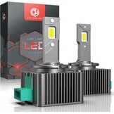 D3S LED Koplampen: Directe Vervanging Xenon, 12000 Lumen, 6000K Wit
