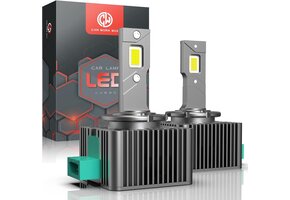 D3S LED Koplampen: Directe Vervanging Xenon, 12000 Lumen, 6000K Wit