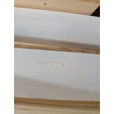 Massief Houten Bedframe Wit 200x200 cm met 55% Korting