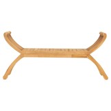 vidaXL Tuinbank Massief Teakhout 126 cm - 35% Korting!
