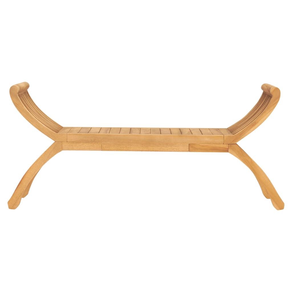 vidaXL Tuinbank Massief Teakhout 126 cm - 35% Korting!