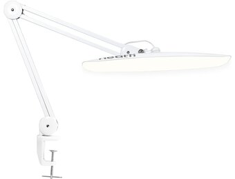 Verstelbare LED Bureaulamp met Klem - 20W, 2200lm, 50cm Kop - 35% Korting