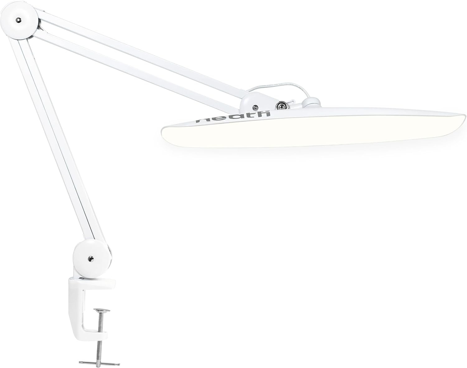 Verstelbare LED Bureaulamp met Klem - 20W, 2200lm, 50cm Kop - 35% Korting