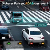 4K Dashcam met Dubbele Camera, GPS & 64GB SD