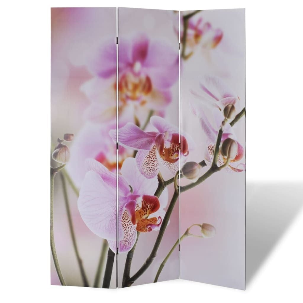 VidaXL Kamerscherm Bloemenprint - 120x170 cm (29% Korting!)