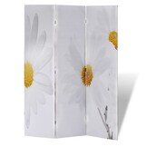 VidaXL Kamerscherm Bloemenprint - 120x170 cm (29% Korting!)