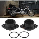 2x Carburateur Aanzuigrubbers met O-ring voor V-Star 1100 BT1100, 33% Korting