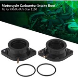 2x Carburateur Aanzuigrubbers met O-ring voor V-Star 1100 BT1100, 33% Korting